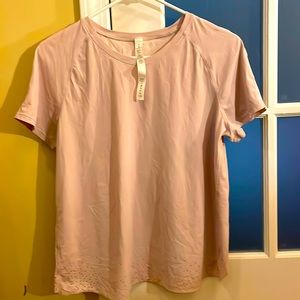 Blush Pink Lululemon open back top
